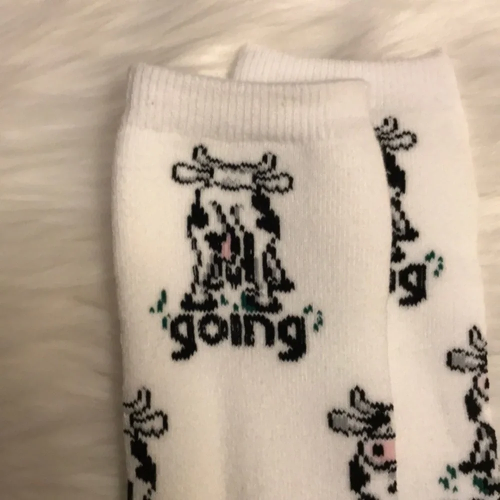 Cow Moo Moo socks